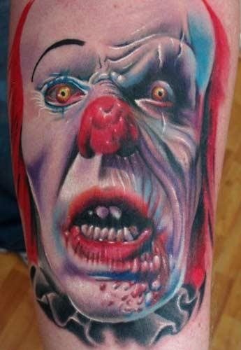 Otro diseo de un payaso que da un poco de miedo