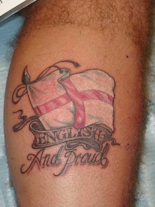 En el caso de este diseo podemos ver una bandera inglesa con la frase english and proud, que quiere decir ingls y orgulloso