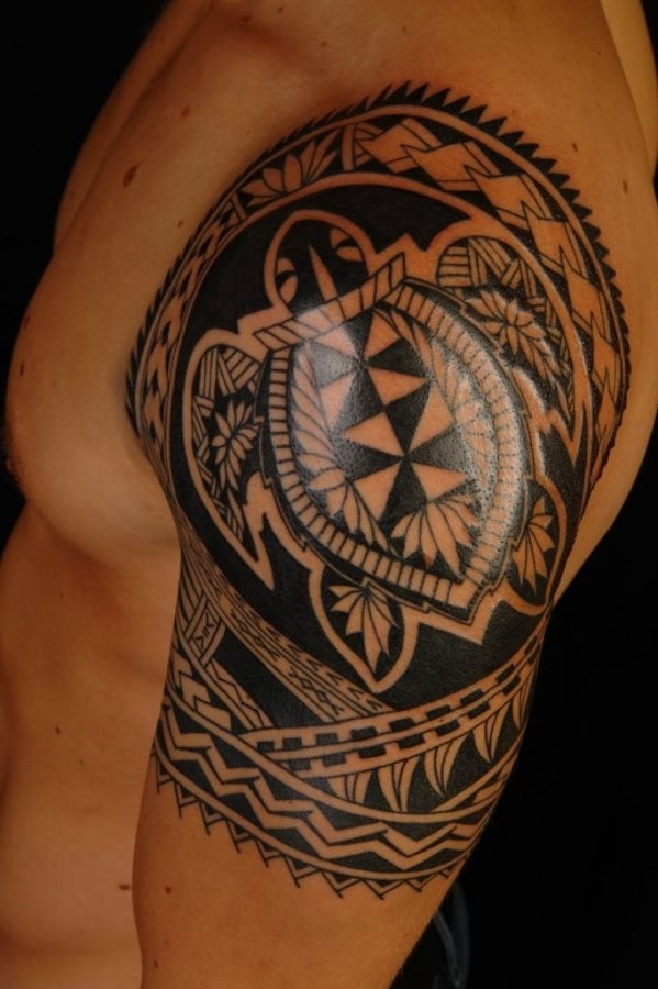 Un nuevo diseo de estilo azteca que cubre todo el brazo