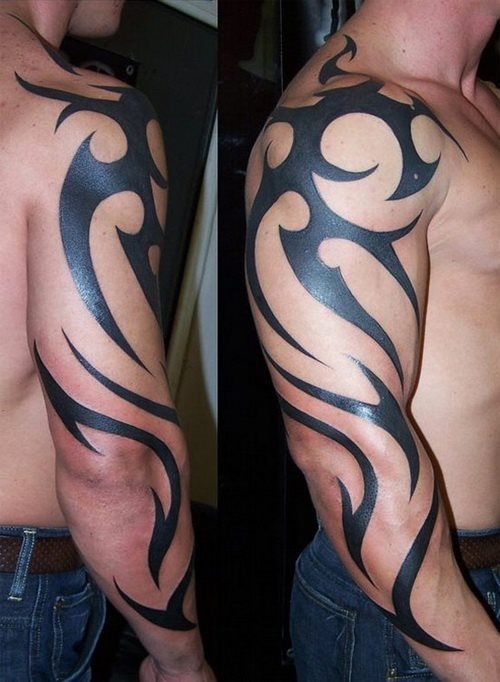 No son pocos los tatuajes de estilo tribal que estamos viendo en esta galera