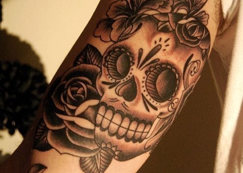 Calavera de estilo mexicano