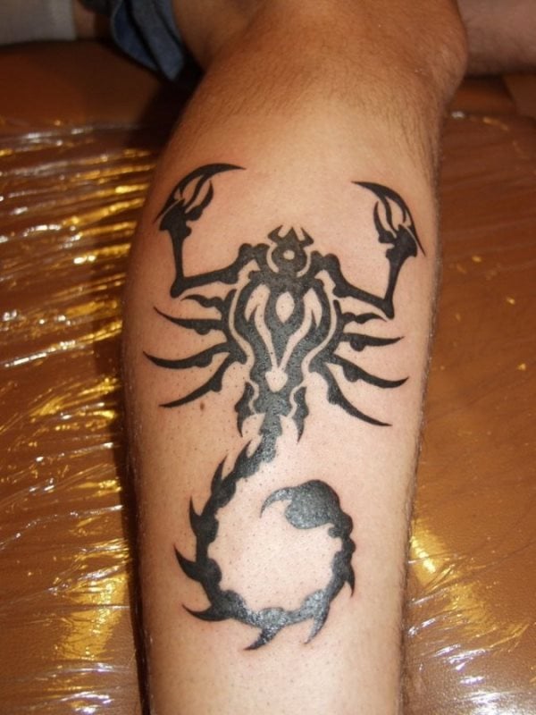 Y para terminar, uno relizado de color negro (como casi todos) en la pierna, tambin un lugar del cuerpo muy tatuado