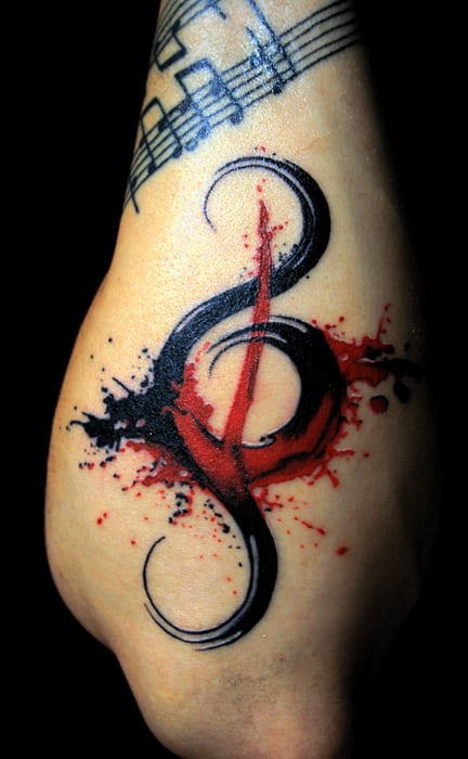 tatuaje musica 155