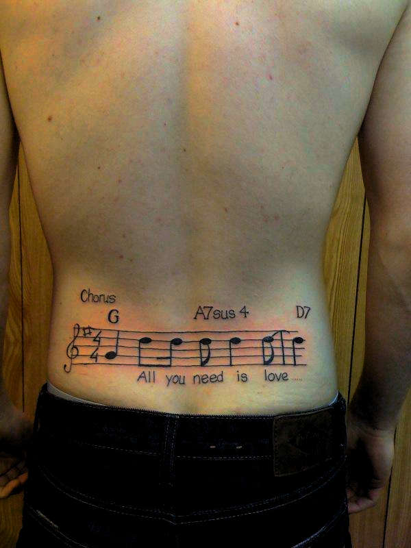 tatuaje musica 173