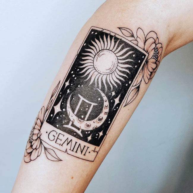 tatuaje para un geminis 40