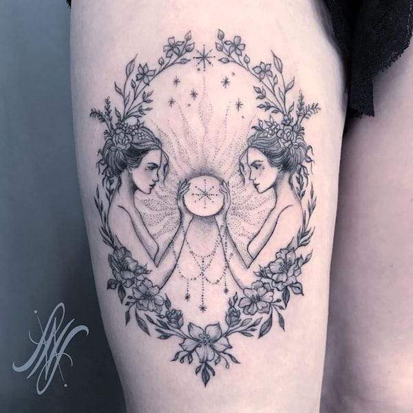 tatuaje para un geminis 49