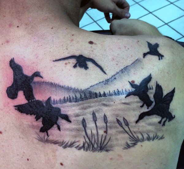 tatuaje caza cazador 17