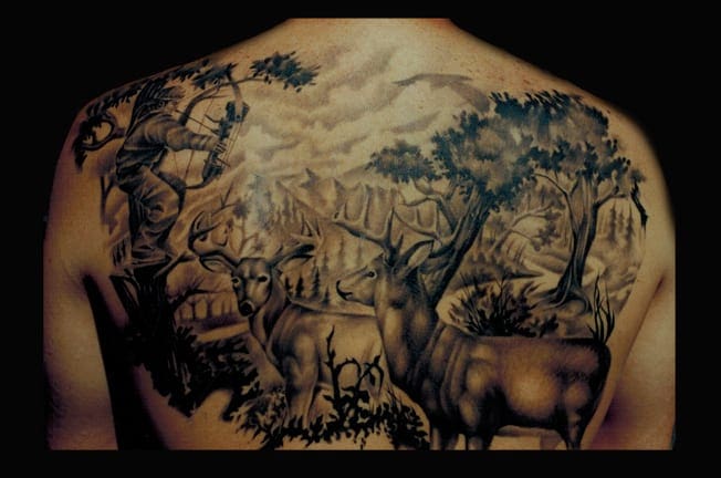 tatuaje caza cazador 191