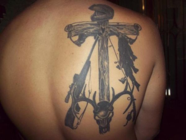 tatuaje caza cazador 203