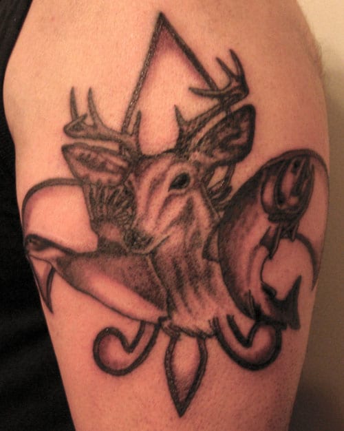tatuaje caza cazador 303