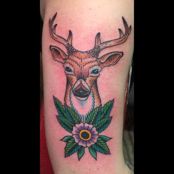 tatuaje caza cazador 349