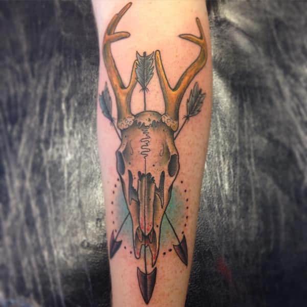 tatuaje caza cazador 37