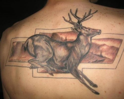 tatuaje caza cazador 493