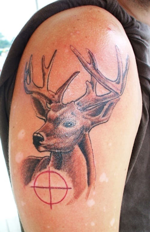 tatuaje caza cazador 533