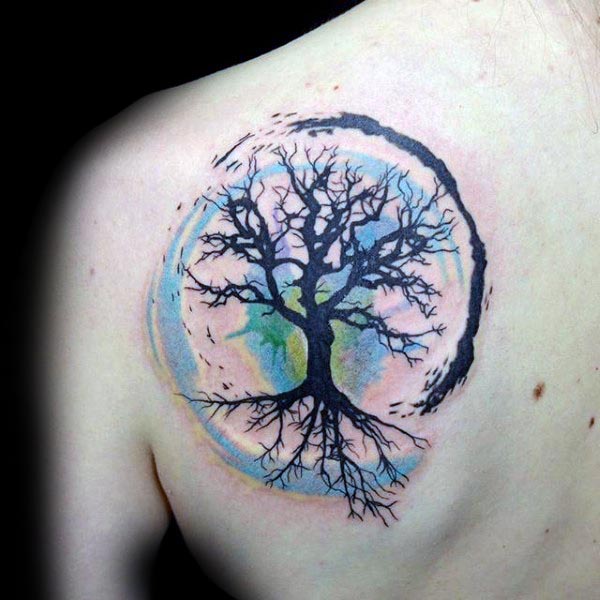 tatuaje arbol vida para hombre 06