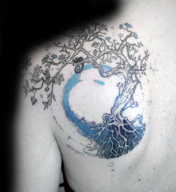 tatuaje arbol vida para hombre 07