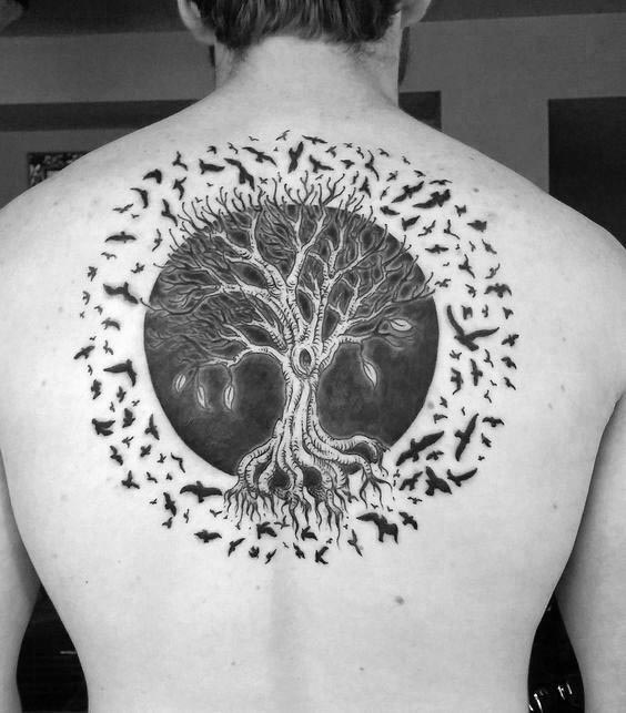 tatuaje arbol vida para hombre 12