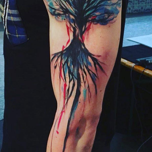 tatuaje arbol vida para hombre 15