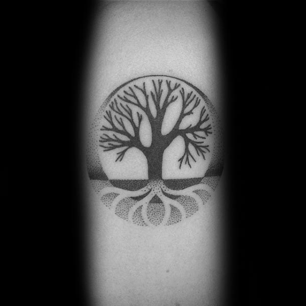 tatuaje arbol vida para hombre 25