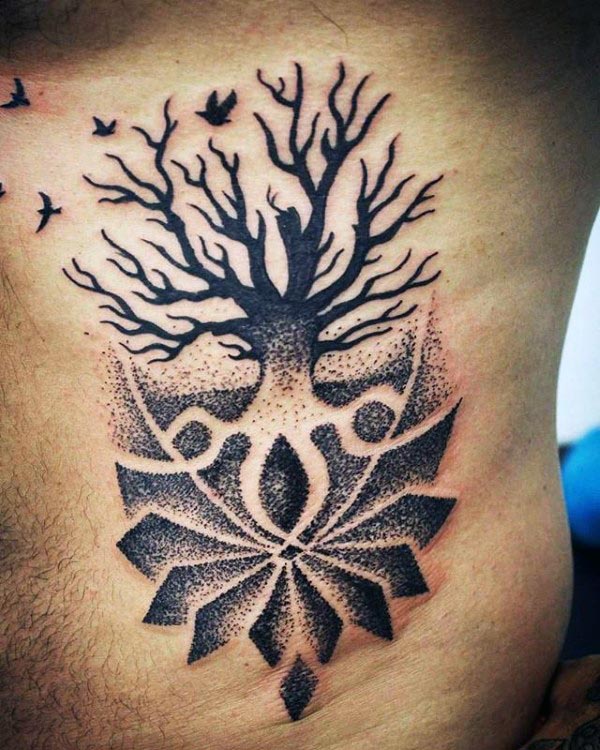 tatuaje arbol vida para hombre 28