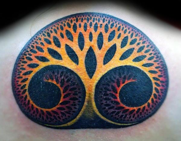 tatuaje arbol vida para hombre 36