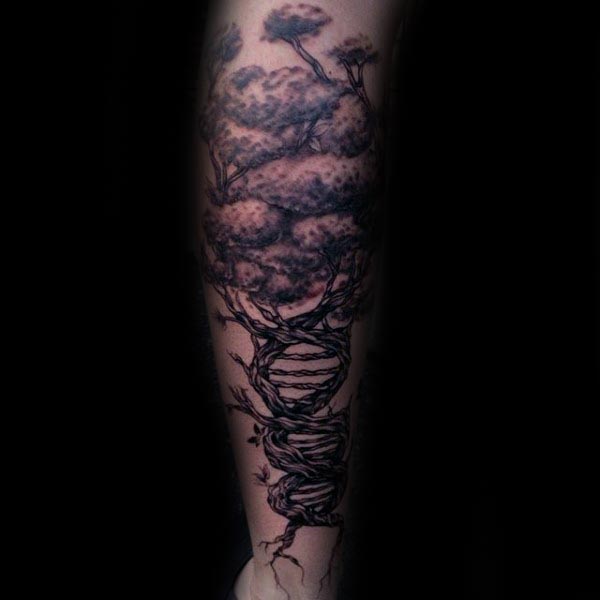 tatuaje arbol vida para hombre 41