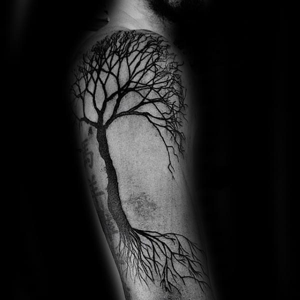 tatuaje arbol vida para hombre 42