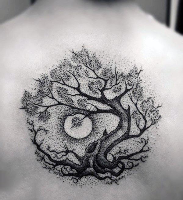 tatuaje arbol vida para hombre 46