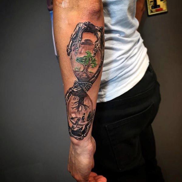 tatuaje arbol vida para hombre 47