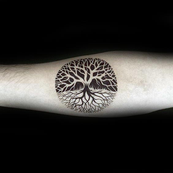 tatuaje arbol vida para hombre 62