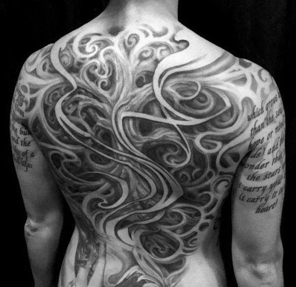 tatuaje arbol vida para hombre 71