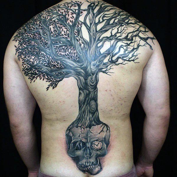 tatuaje arbol vida para hombre 78