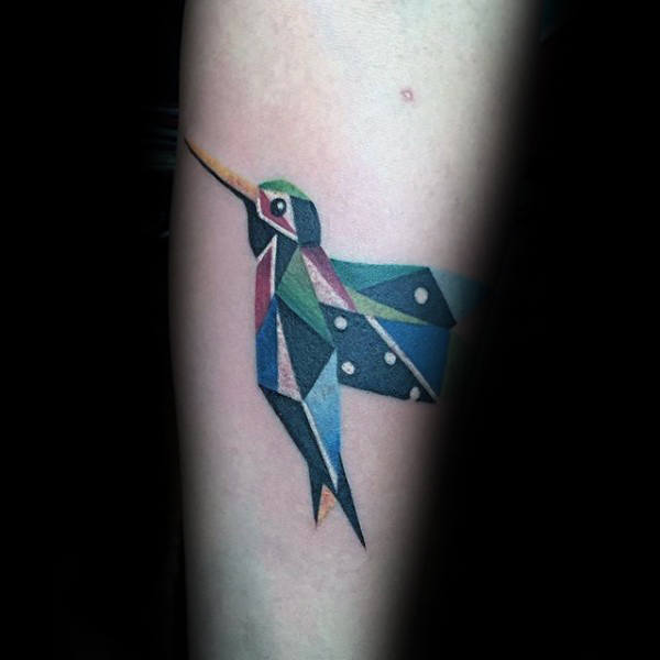 tatuaje colibri para hombre 05