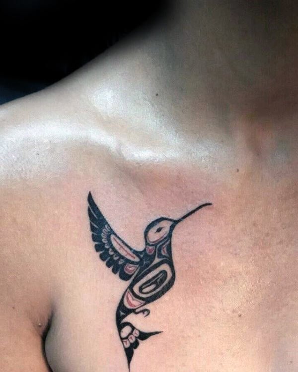 tatuaje colibri para hombre 30
