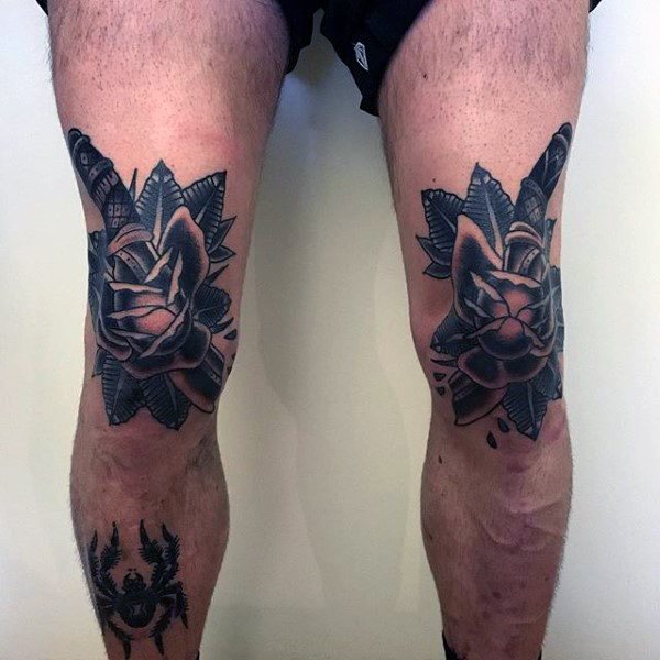 tatuaje daga para hombre 78