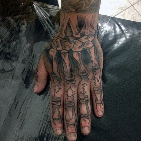 tatuaje dedos para hombre 60
