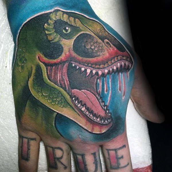 tatuaje dinosaurio para hombre 05