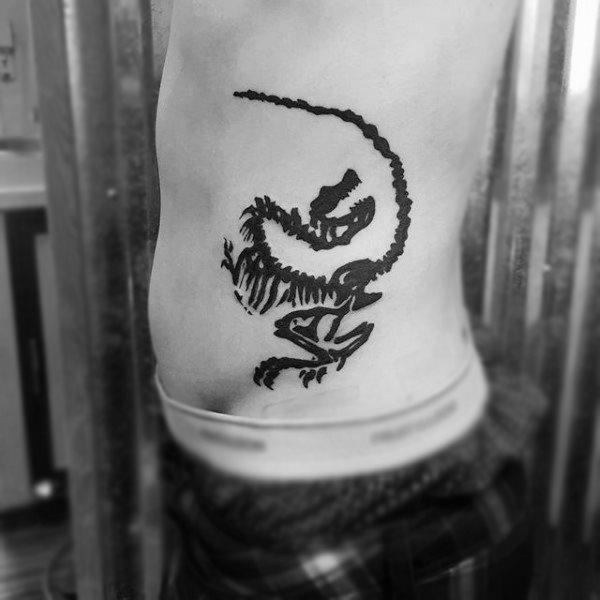 tatuaje dinosaurio para hombre 20