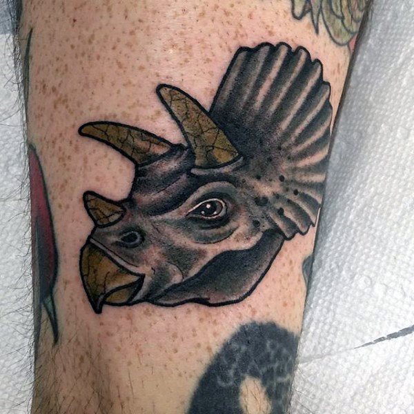 tatuaje dinosaurio para hombre 23