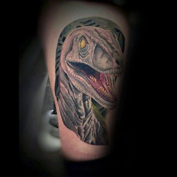 tatuaje dinosaurio para hombre 29