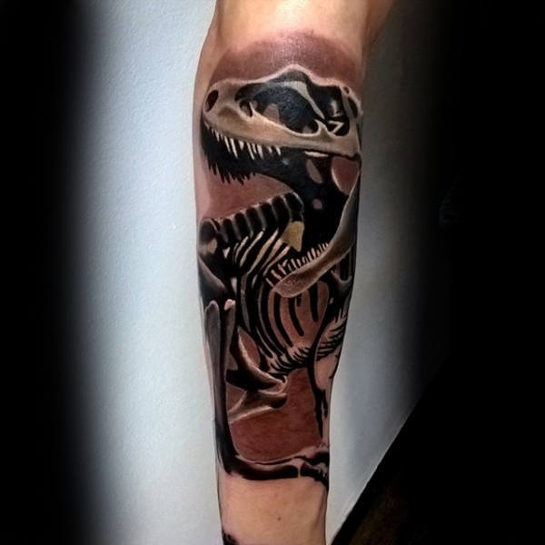 tatuaje dinosaurio para hombre 56