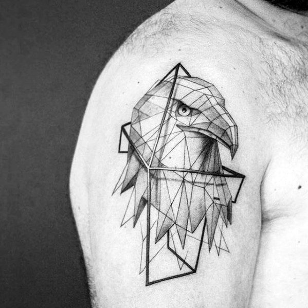 tatuaje geometrico brazo para hombre 42