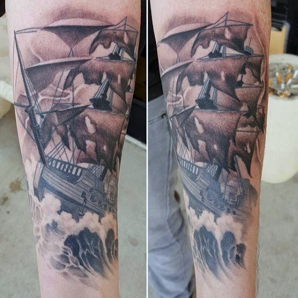 tatuaje nautico para hombre 78