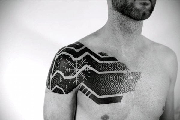 tatuaje original masculino para hombre 19