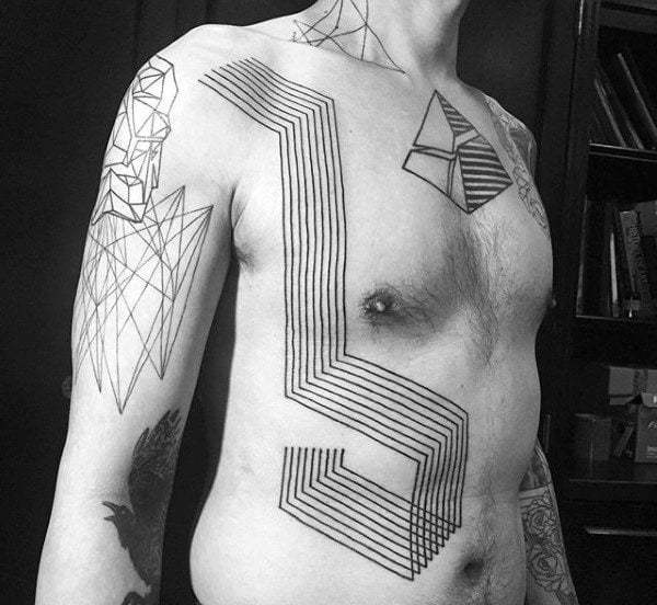 tatuaje original masculino para hombre 57