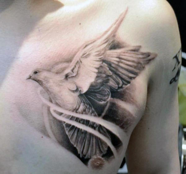 tatuaje paloma para hombre 48