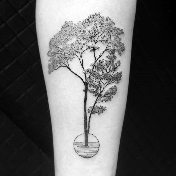 tatuaje perfecto arbol para hombre 04