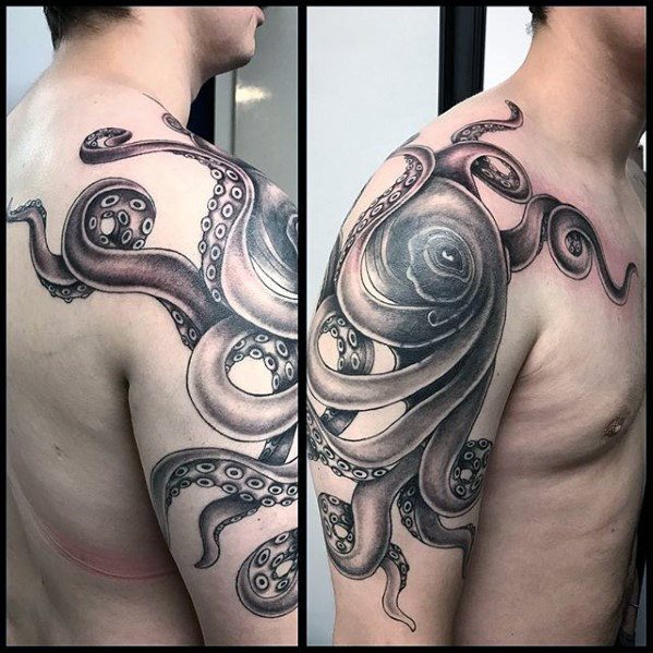 tatuaje pulpo brazo para hombre 17