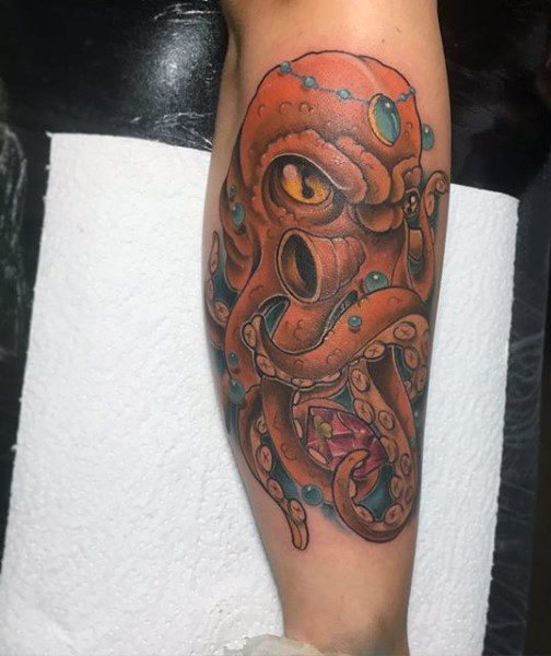 tatuaje pulpo en hombre 04