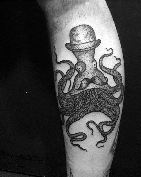 tatuaje pulpo en hombre 29